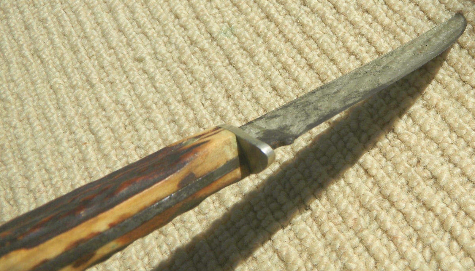 Case Fixed Blade Hunting ,Trapping , Hiking, Camping Knife with Sheath Vintage