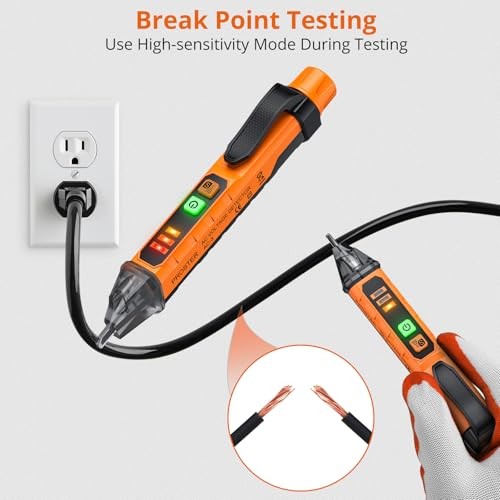 Non Contact Voltage Tester Pen Adjustable 12-1000V