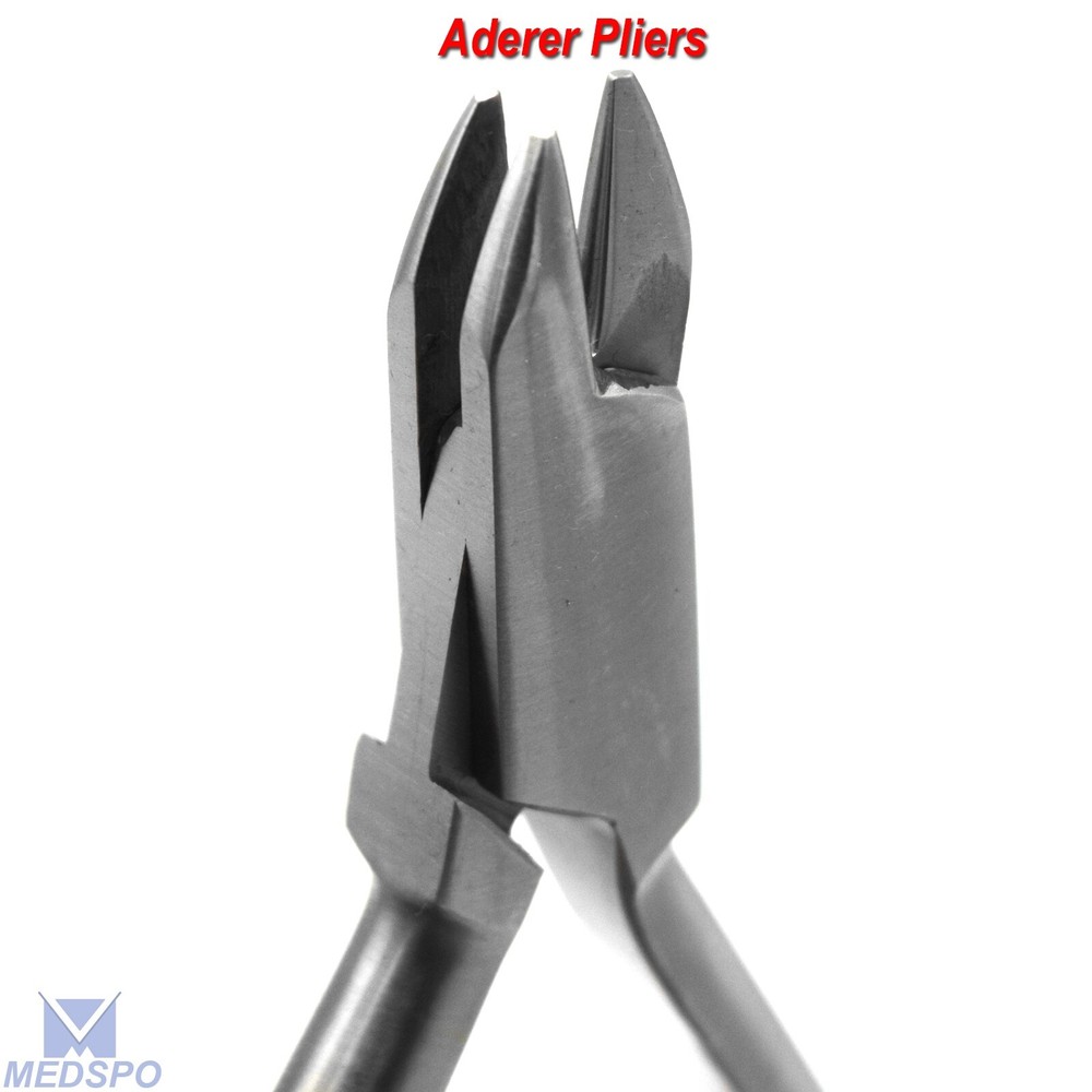 Orthodontic Three Pong Aderer Pliers Tooth Braces Wire Bending Forming Lab Tools