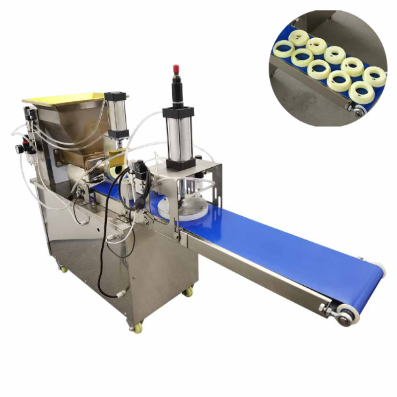110V Automatic Dough Divider Cutter Roller Pizza Pastry Sheeter Press Machine