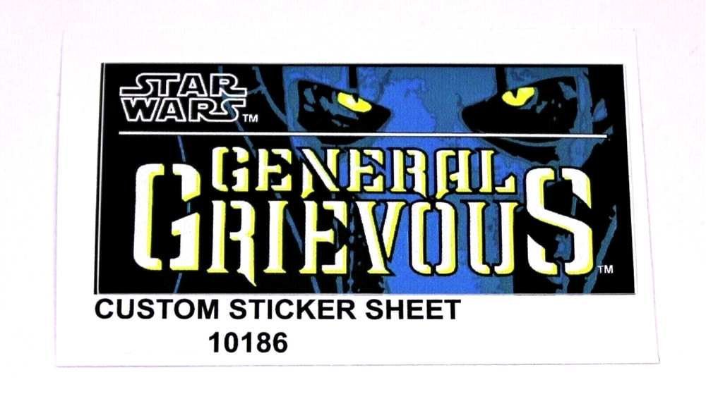 Custom Decal for 10186 Replacement Sticker 10186