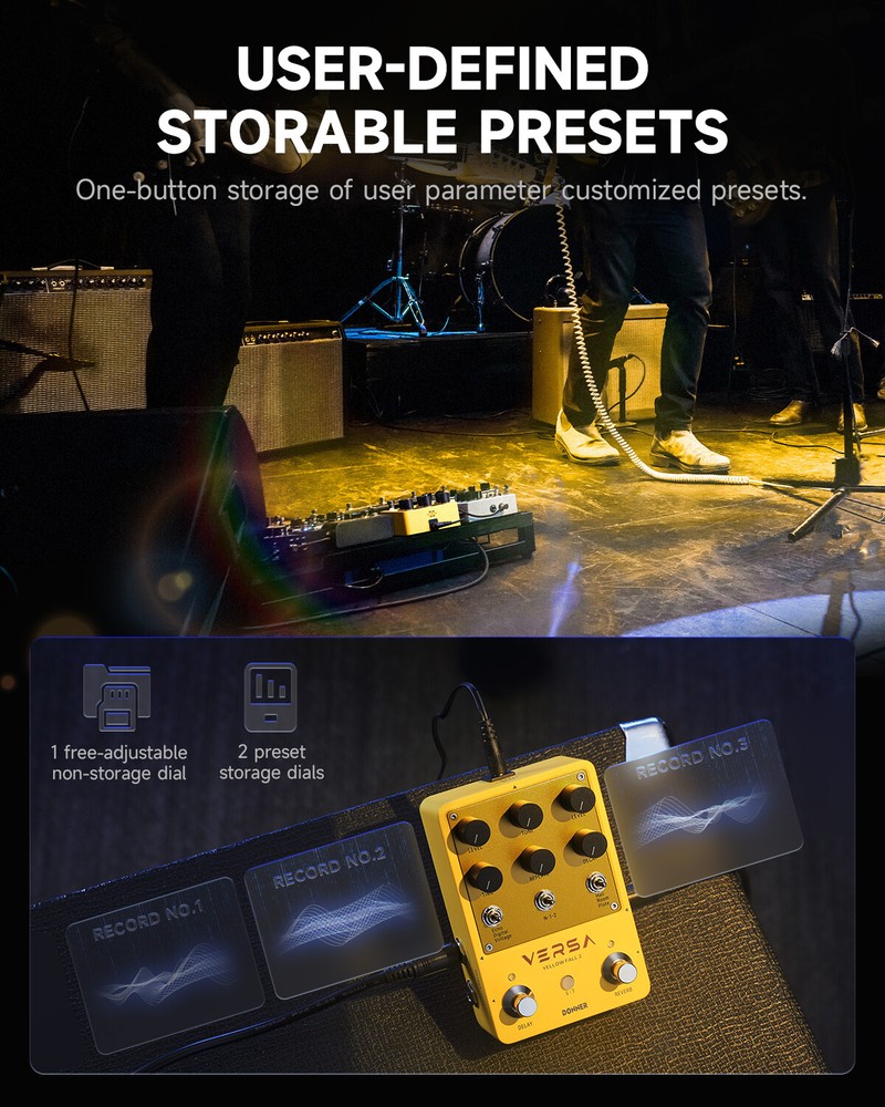 Donner Yellow Fall II Effect Pedal