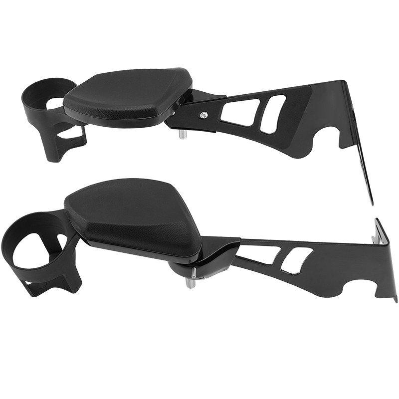 Passenger Armrest w/ Drink Holder For Harley Electra Glide Road King 1997-2013