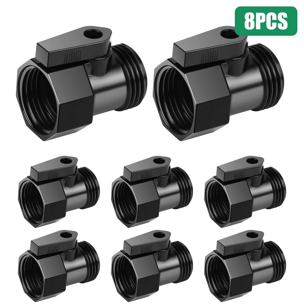 8pcs Stop Valves 3/4'' ABS Control Values