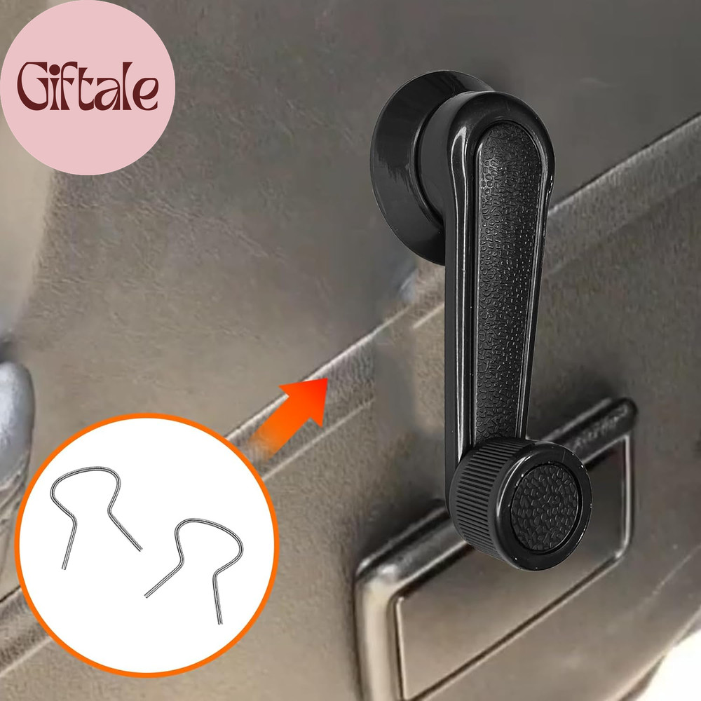 2-Pack Window Crank, Window Crank Handle Replacement Compatible with 1992-1998 G