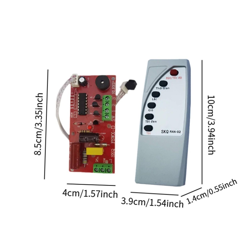 Circuit Board Fan Controller Module Reliable Upgrade Motherboard Universal