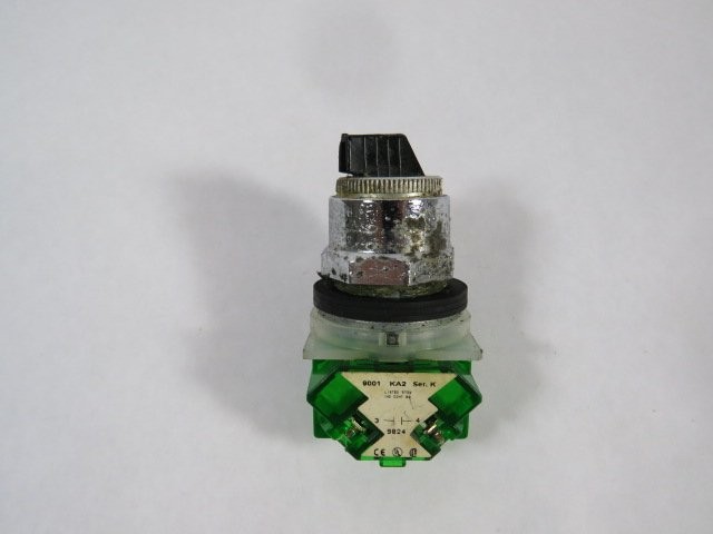 Square D 9001-KS11BH5 Selector Switch 1NO 2-Position USED