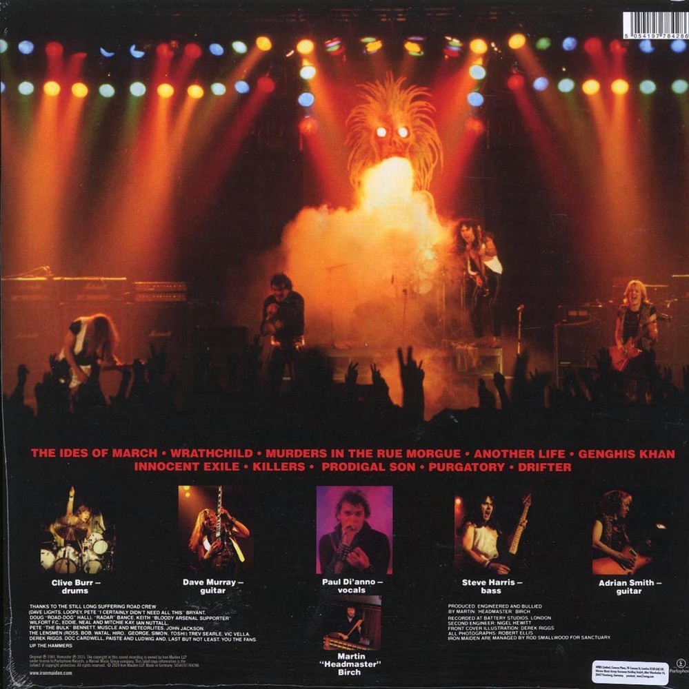 VINYL Iron Maiden - Killers