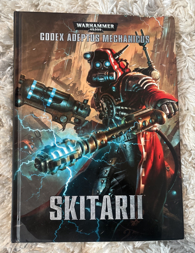 Warhammer 40k Skitarii Codex Adeptus Mechanicus HC Book Games Workshop 2015.