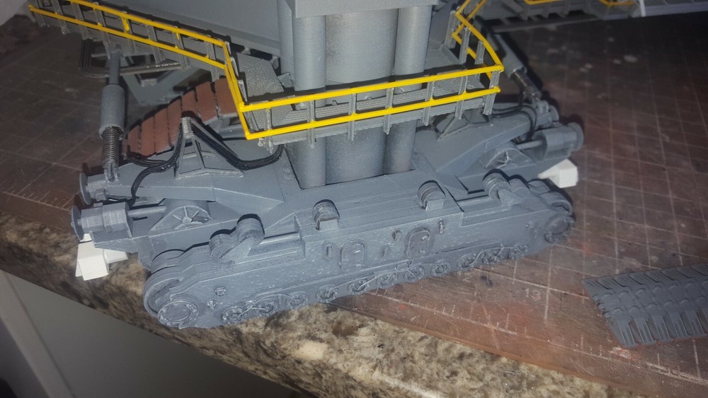 3d printed NASA Crawler Transporter 1:72