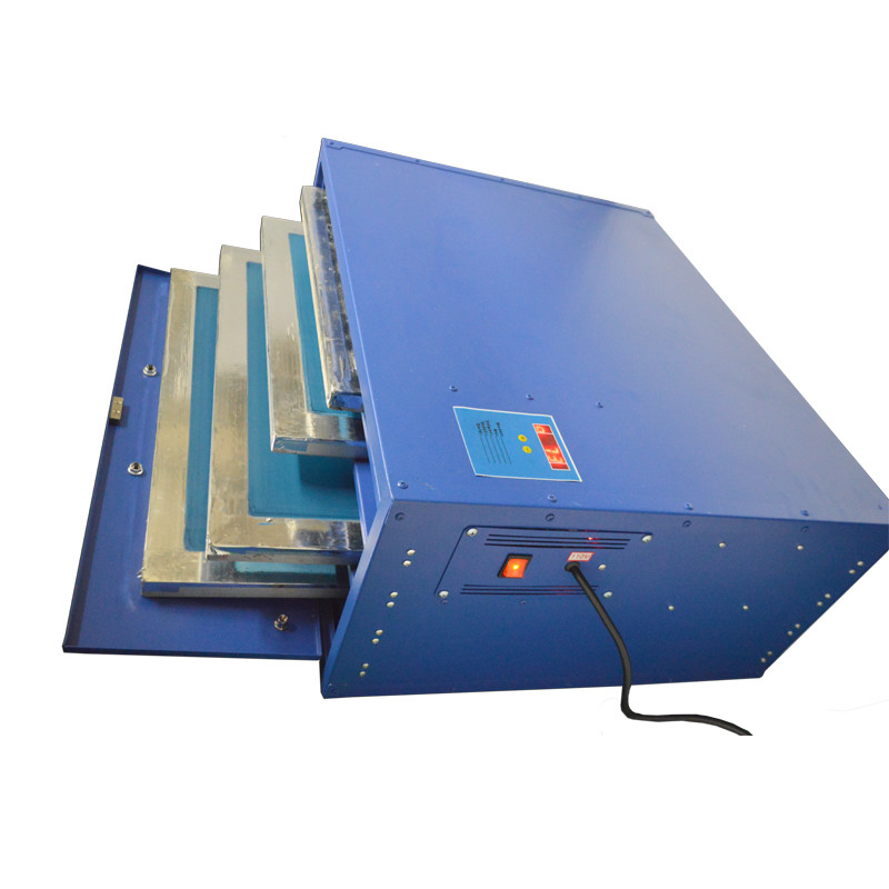 4-4 Color Screen Printing Kit Exposure Flash Dryer Micro-adjust Press Printer