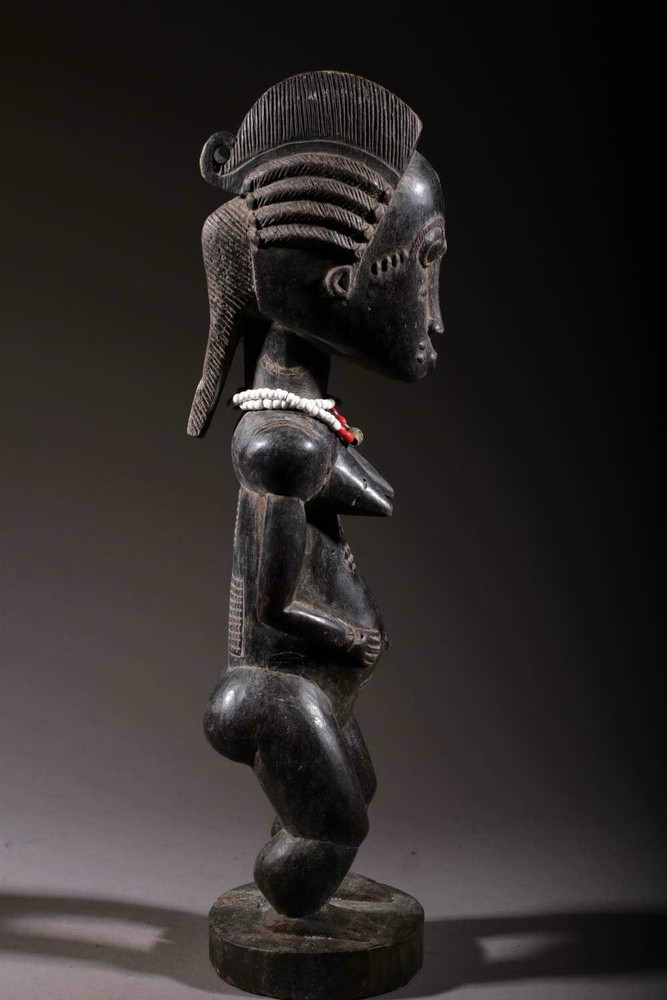 Art African Statue Baoulé 1505