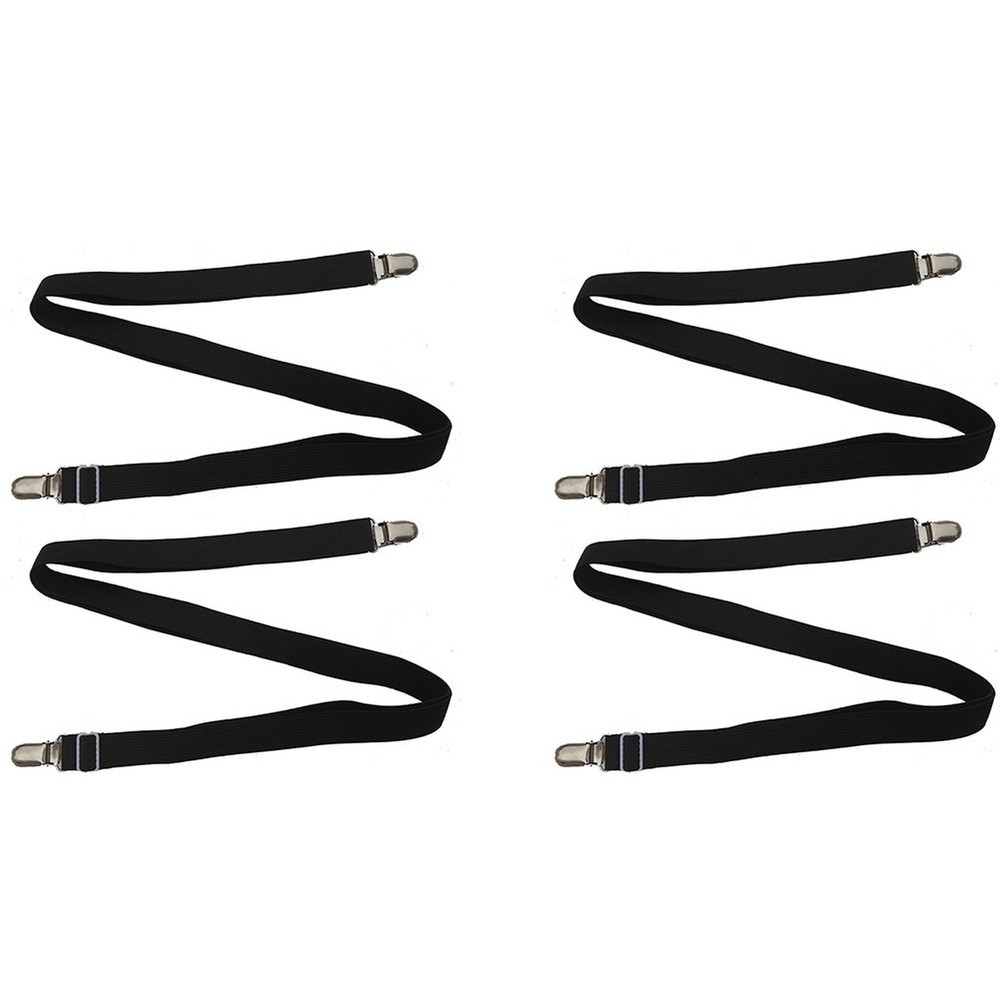 Bed Sheet Straps (Black)