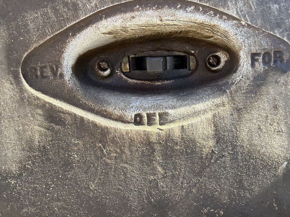 Ridgid 535 Pipe Threader w/ Universal Die Head, Threading Machine Dusty Rusty