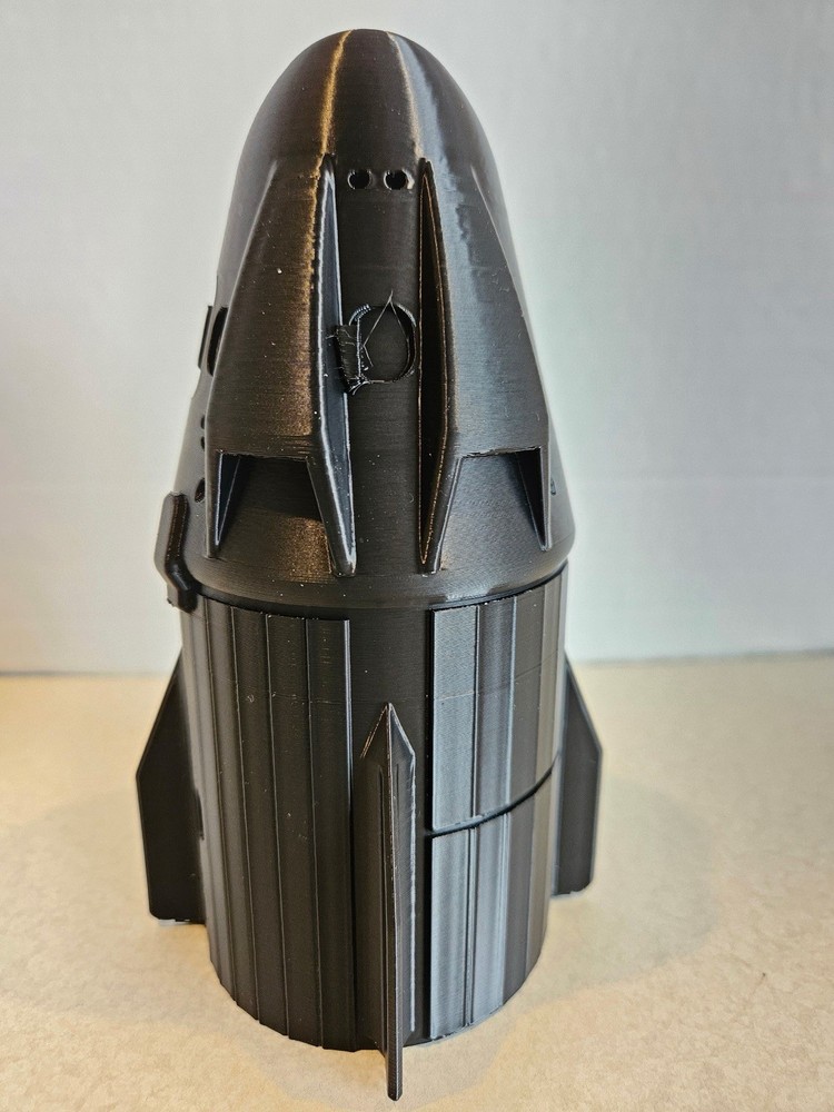 SpaceX Dragon Spacecraft Model, 6in scale