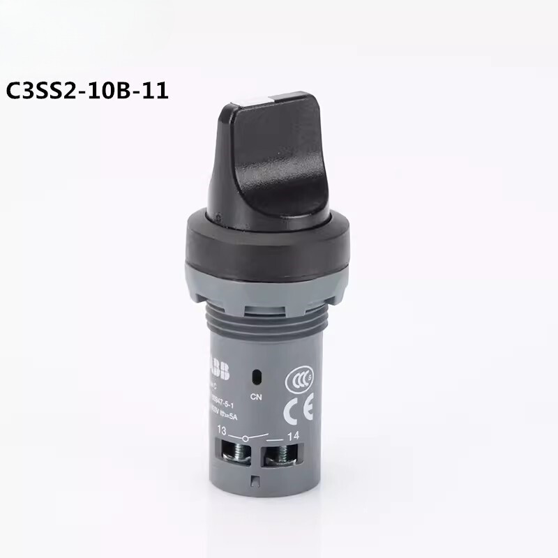1pcs ABB Selector Switch C3SS2-10B-11 Third Gear Self-locking