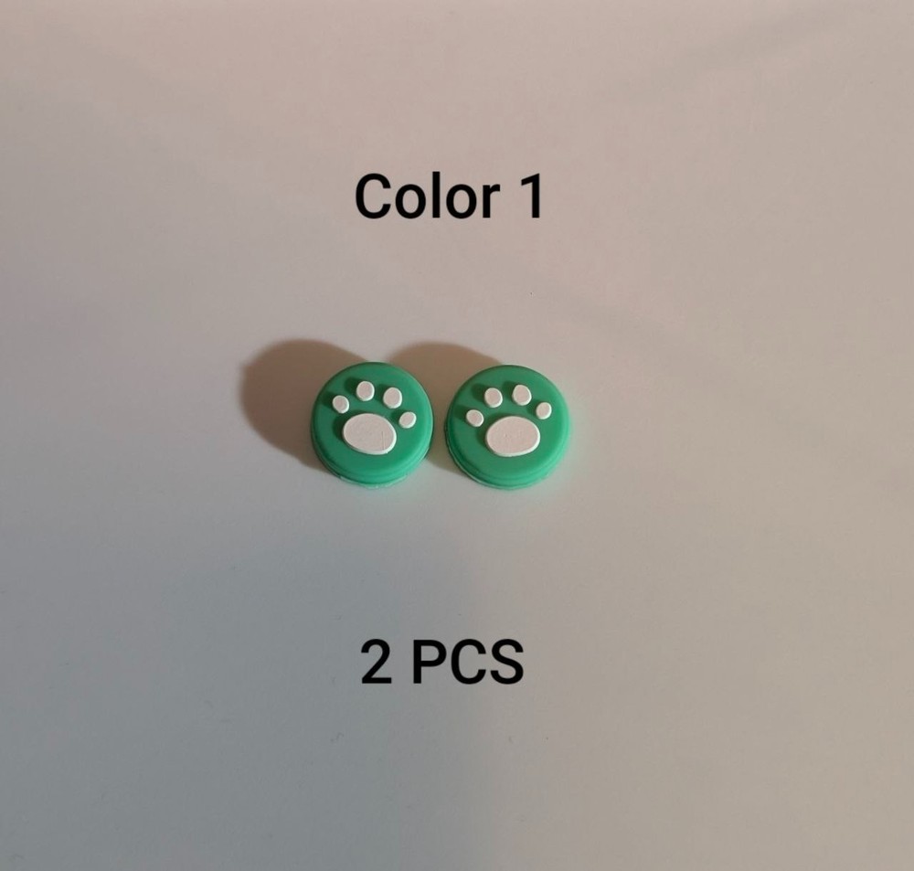 2PCS Analog Thumb Stick Grips Caps for Dualshock Controller For Switch/OLED/Wii