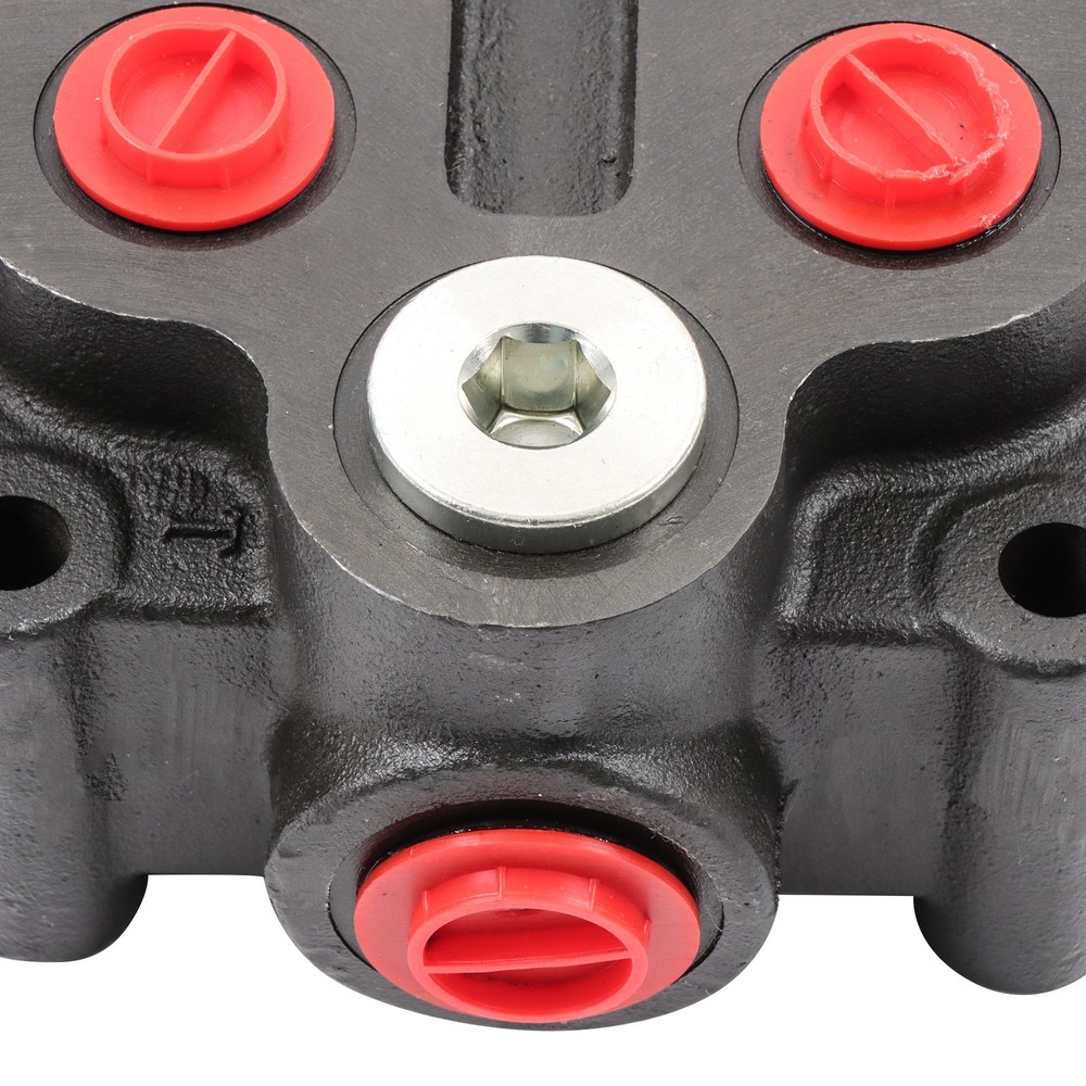 3 Spool 25 GPM Hydraulic Directional Control Valve Tractor Loader Double Acting