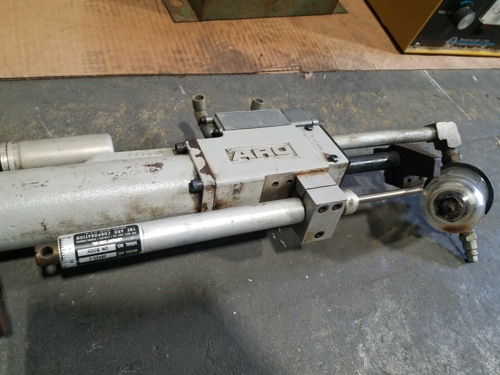 Aro Self Feed Drill Model 8660 7 3 Automatic Pneumatic Drilling Machine
