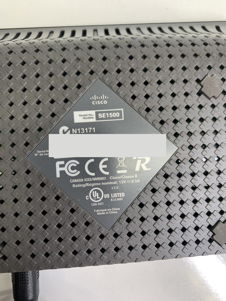 Cisco SE1500 5 Port Network Ethernet Switch Cisco Switch