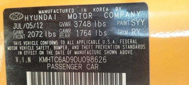 Used Telematics Interface Module fits: 2013 Hyundai Veloster Communication telem
