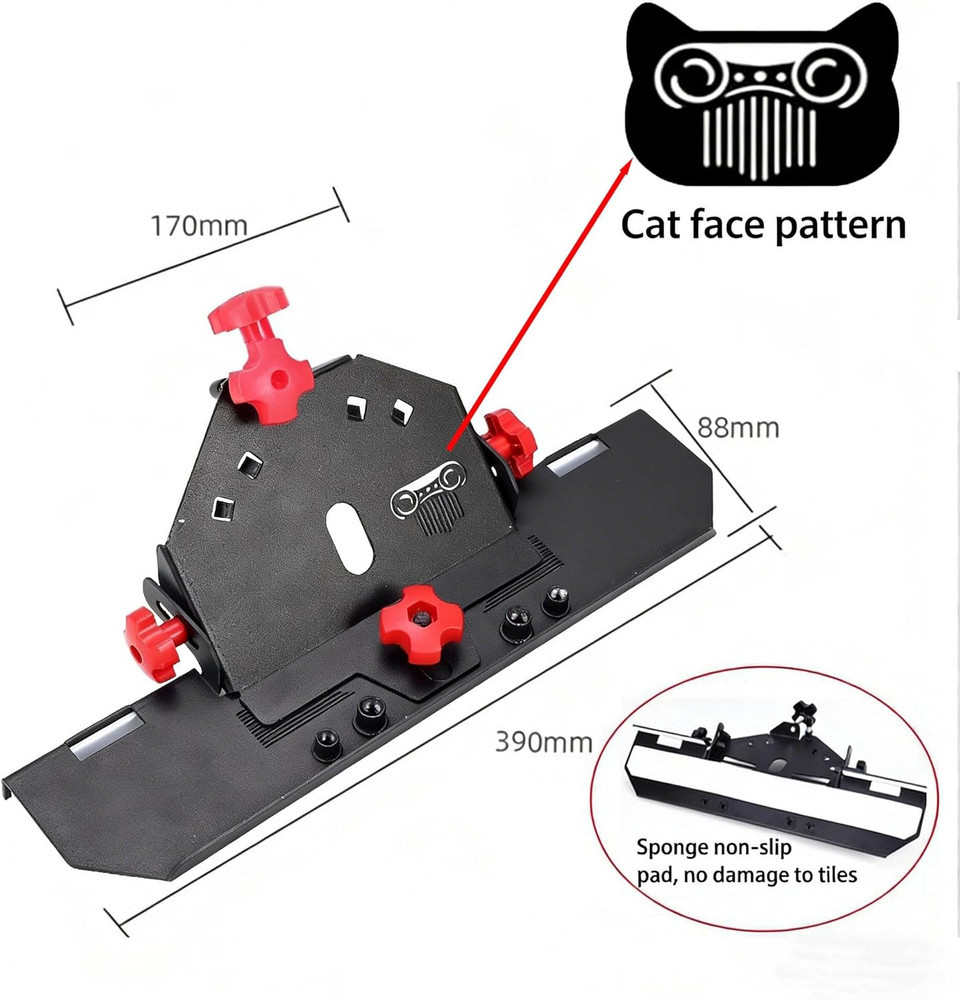45 Degree Tile Chamfering Tool, Angle Grinder Tool for Tile Chamfering, Tile Cut