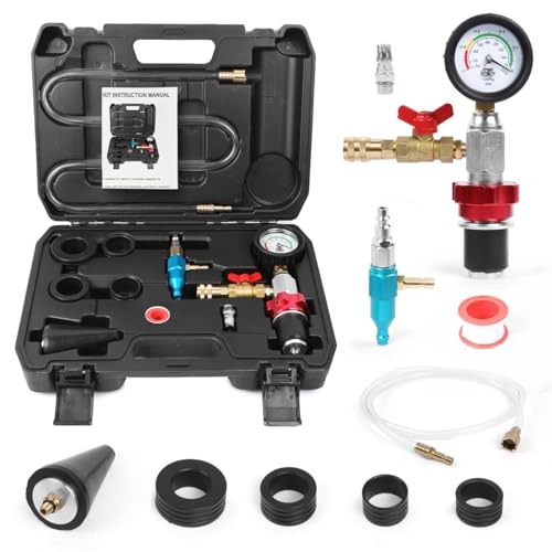 Coolant Vacuum Refill Kit Quick Vacuum Coolant Fill Kit with 5 Universal