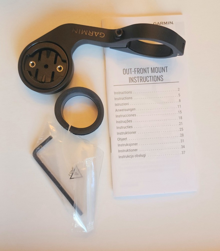 Garmin Edge Forerunner Out Front Bike Handle Bar Mount