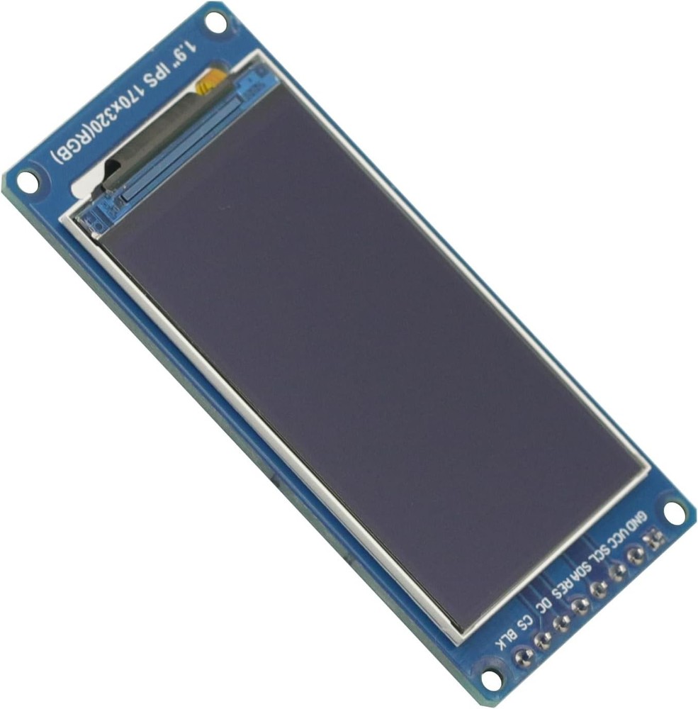 1.9 Inch 170x320 IPS LCD Full Angle TFT Display Screen Module SPI Serial