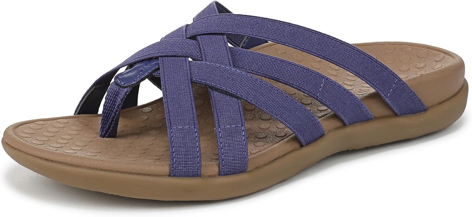 Vionic Women's Tia Stretch Woven Sandals NW/OB