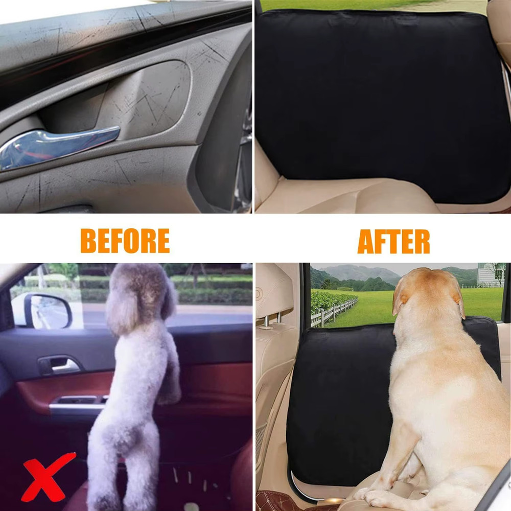 “Dog Car Door Protector Anti Scratch Waterproof Guard 2 Pack”