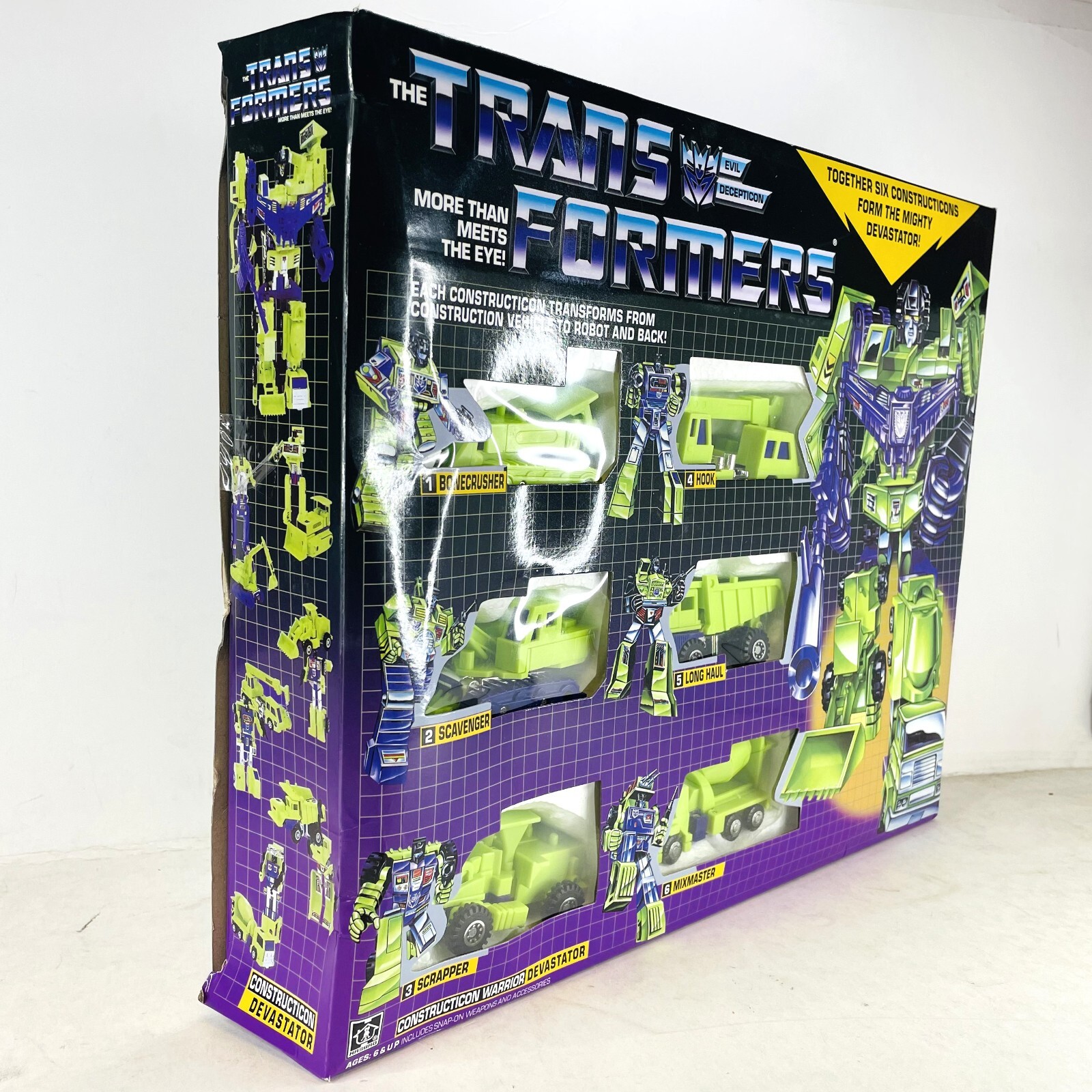 Transformers G1 Constructicon Devastator Transforming Toy Figures Re-Issue Ver.