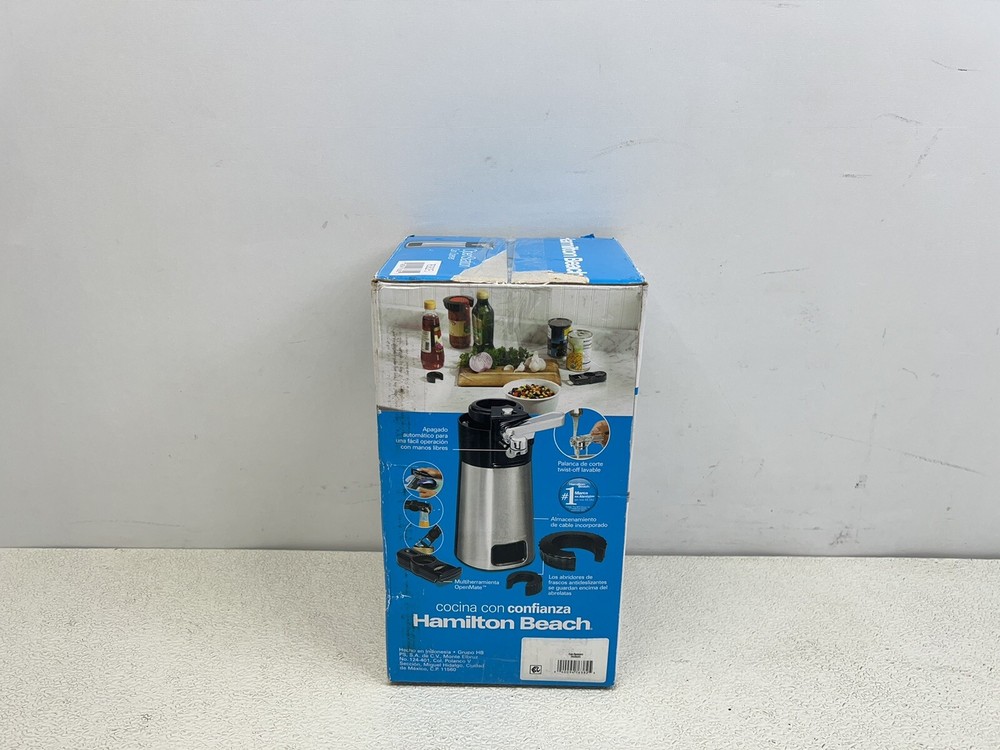 Hamilton Beach - OpenStation Can Opener with Tools - Black -