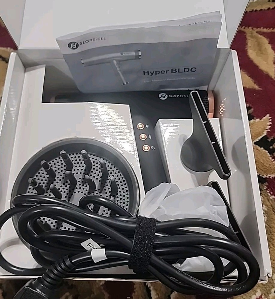 Slopehill Professional Hair Dryer with Diffuser, Powerful Fast Salon r