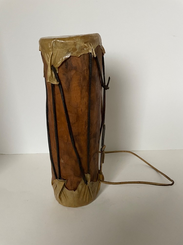 Handmade Tribal Djembe Drum 11.5” Tall