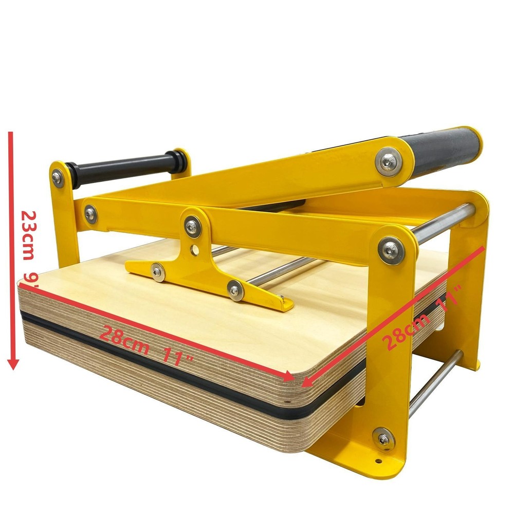 11*11" Manual Flat Press Printmaking Machine 4 Stalls Adjustment Printing Press