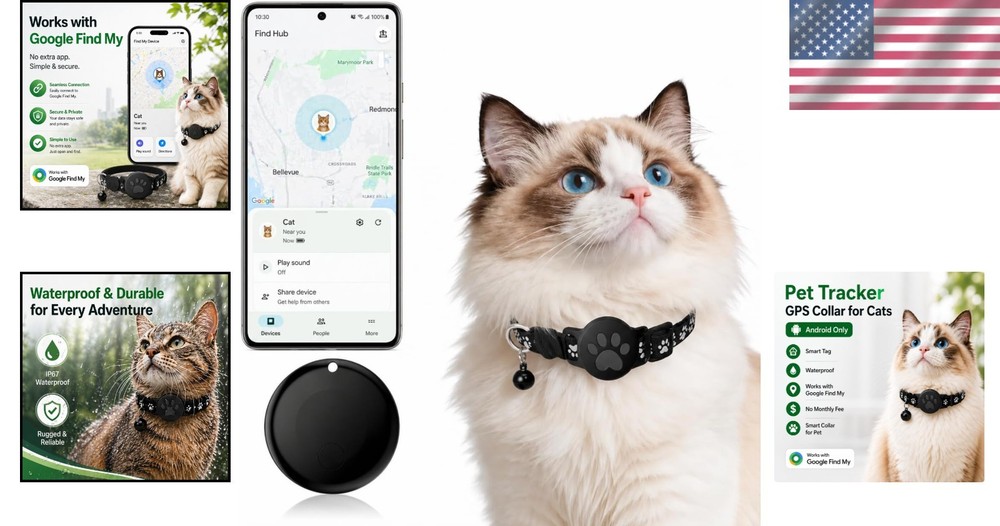 Lightweight Smart Collar for Cats
