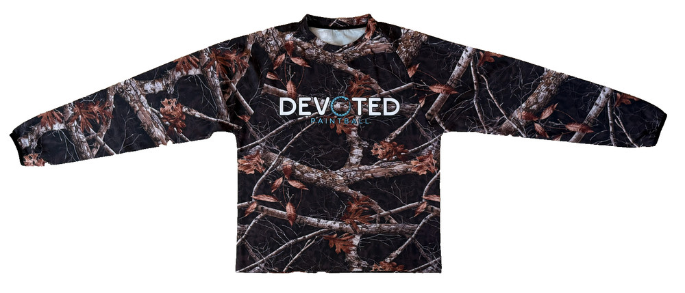 Devoted Shadow Timber Long Sleeve Jersey Sz XL