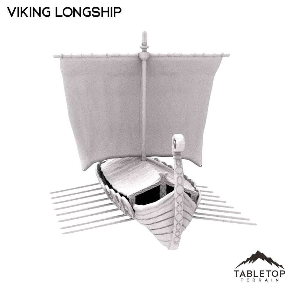 Viking Longship - Fantasy Tabletop Terrain
