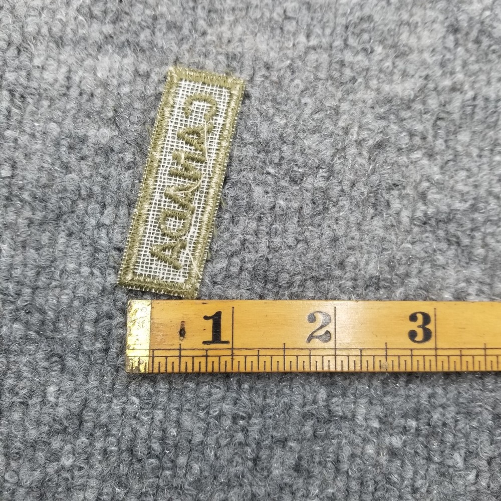 Canada Tab Patch Green Military G6