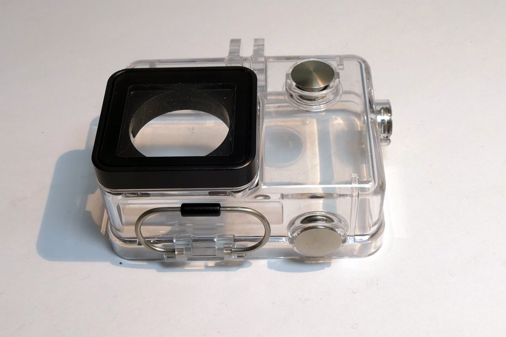 GoPro plastic waterproof hard housing Case missing back plate