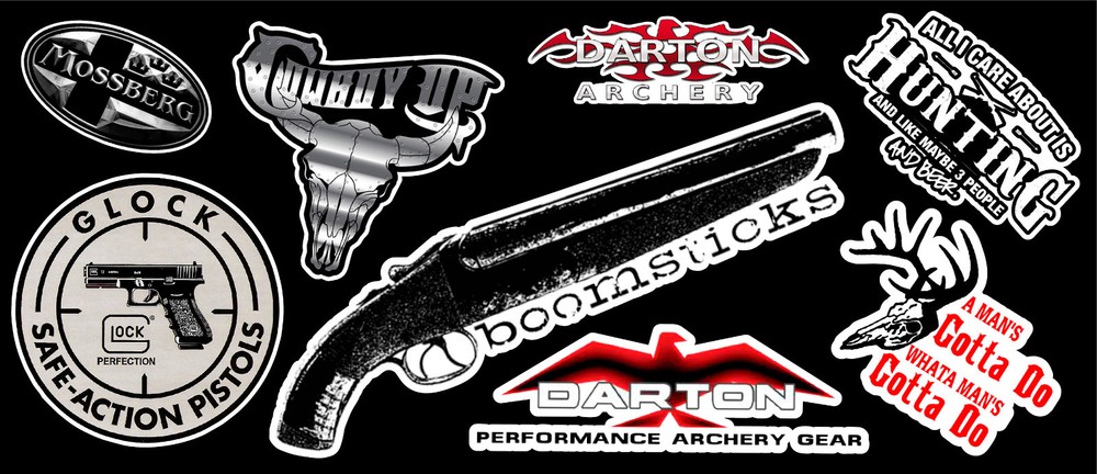 Hunting Vinyl Sticker Pack #2