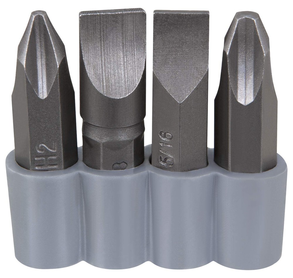 Performance Tool Replacement 4pc 3/8" Impact Driver Bits (W2500-36MM)
