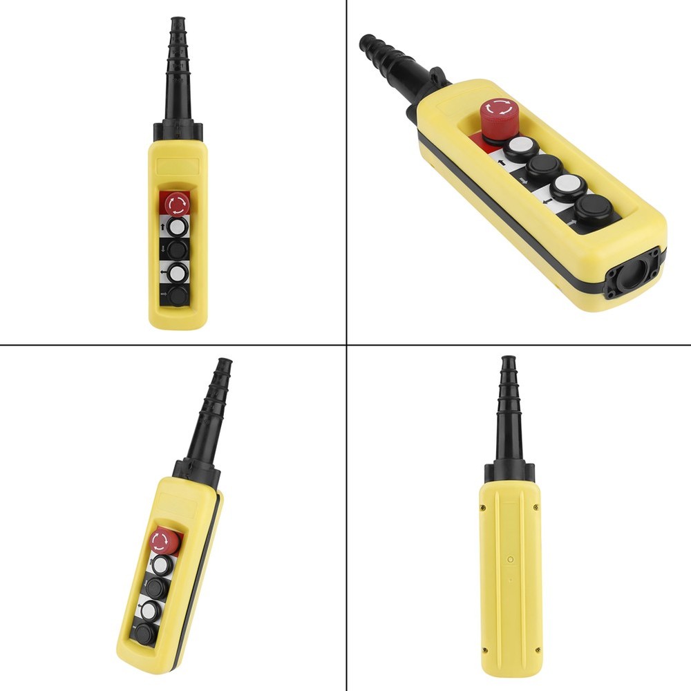 Crane Chain Hoist Push Button Switch Lifting Pendant Controller 4 Buttons❀