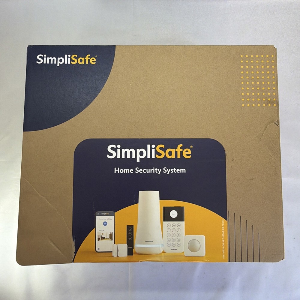 SimpliSafe 5-Piece Home Security System Wireless Alarm Kit New Sealed