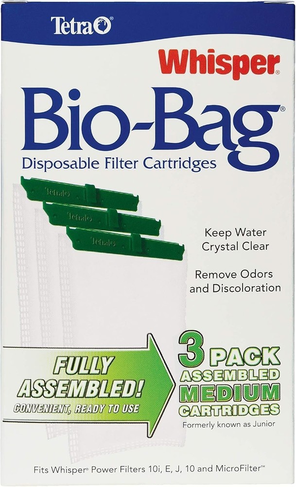 Tetra Whisper Bio-Bag Medium Filters - 3 Pack