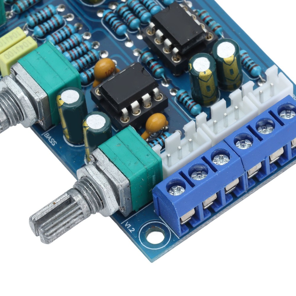 Pre Amplifier Preamplifier Module Board Treble Medium Bass Volume Spares