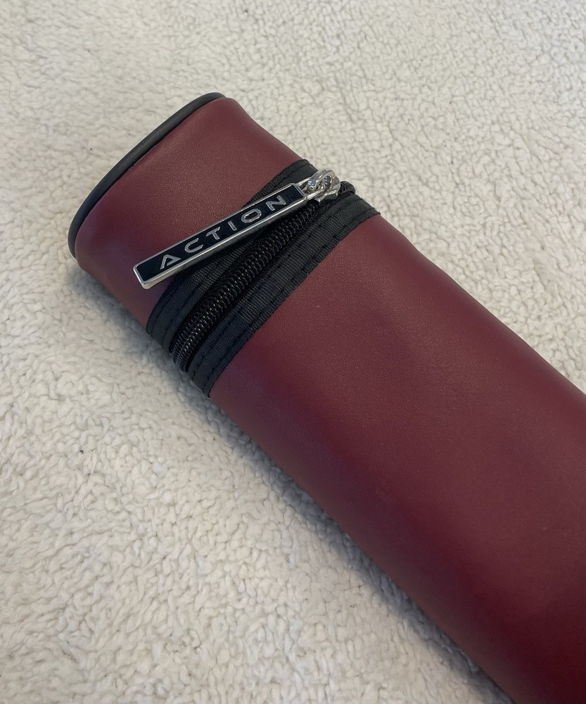 Billiards Pool Case Burgundy 1x1 Hard