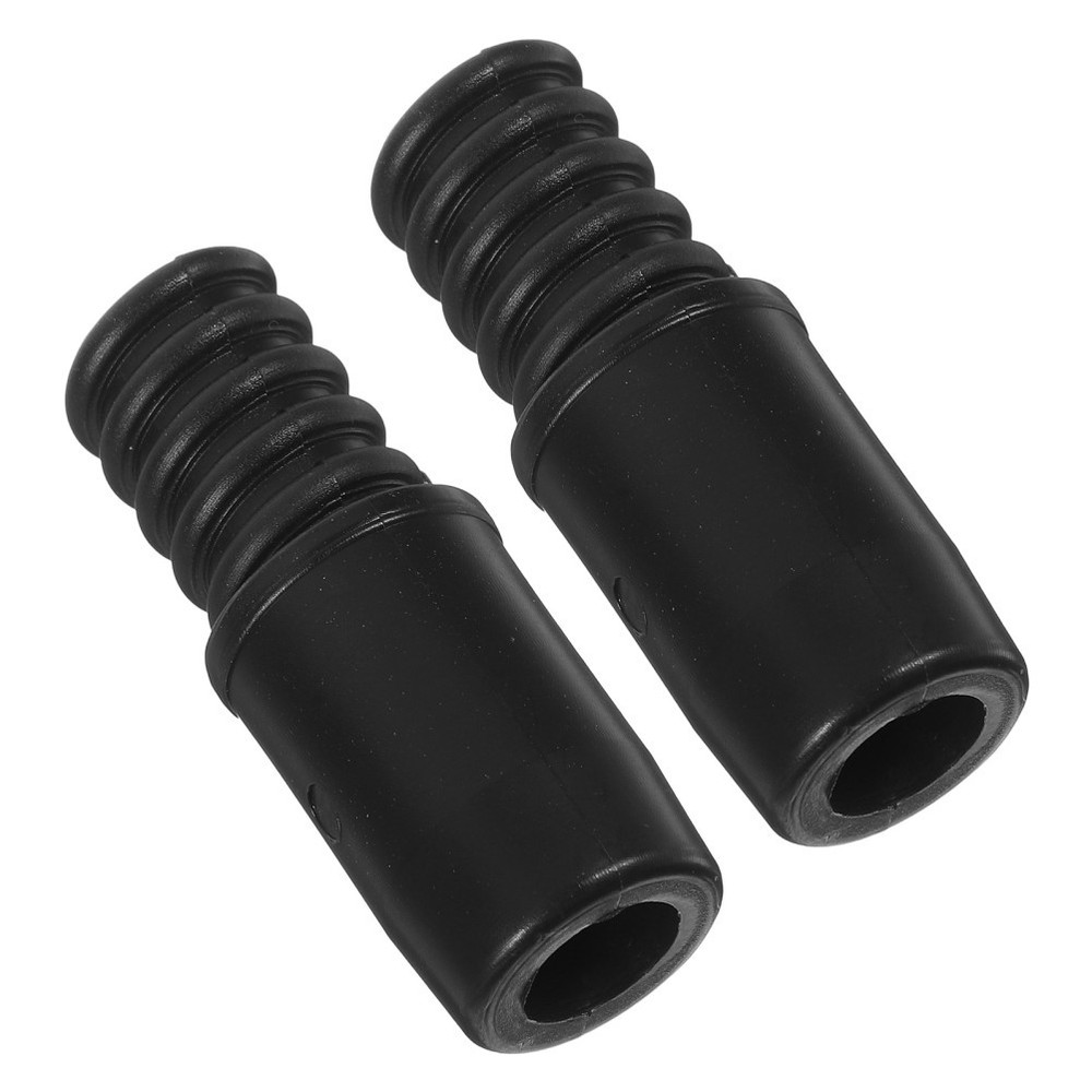 2 Pcs Plastic Broom Handle Threaded End Adapter Tips For Metal Pole Brooms