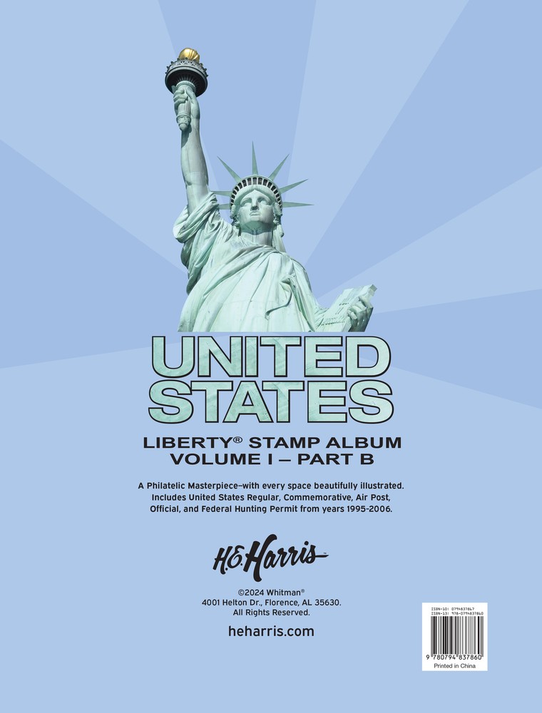 H.E. Harris Liberty Part B Album Pages (1995-2006)